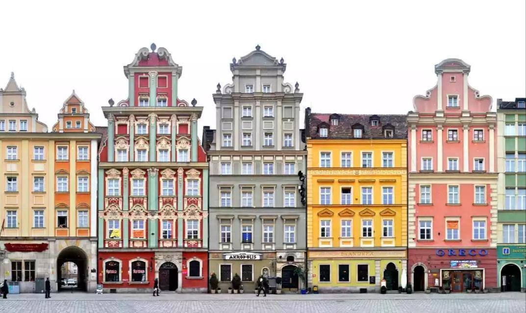 Apartament Wrosquare Centrum Rynek Wrocław Exterior foto